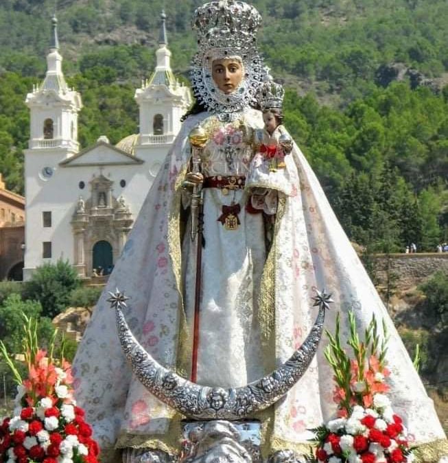 Bajada de la imagen de la Virgen de la Fuensanta a Murcia
